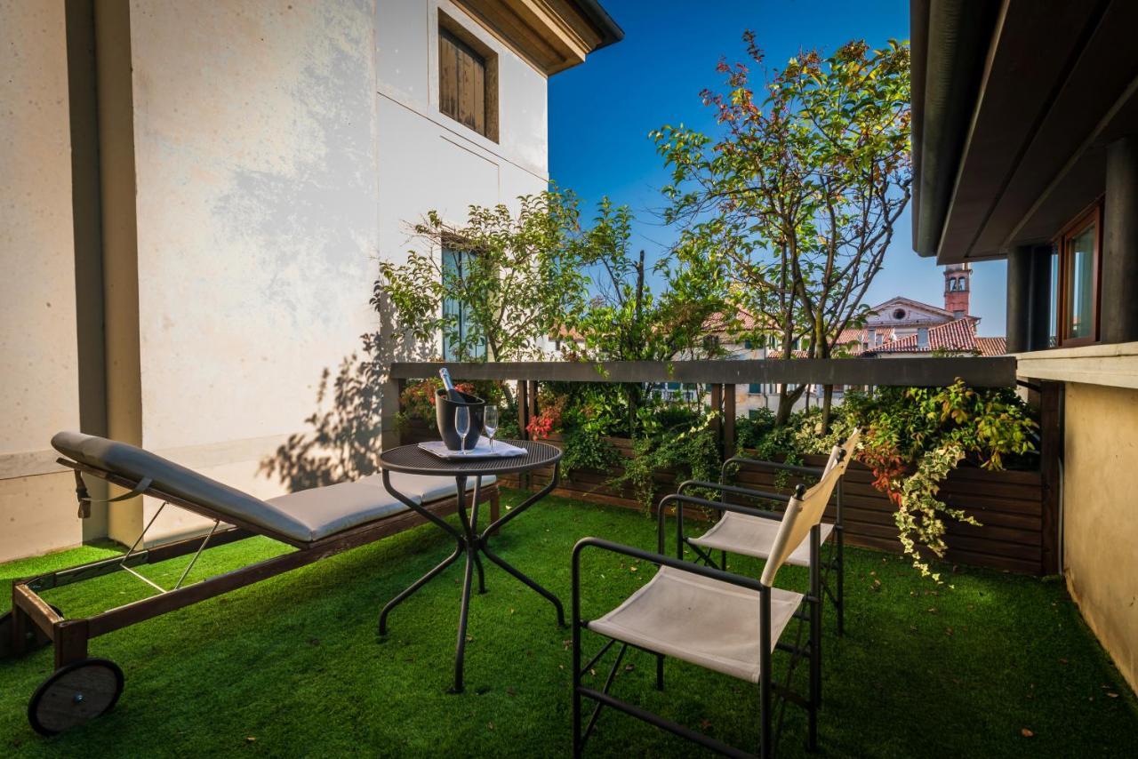 Hotel Alla Torre Castelfranco Veneto Kültér fotó